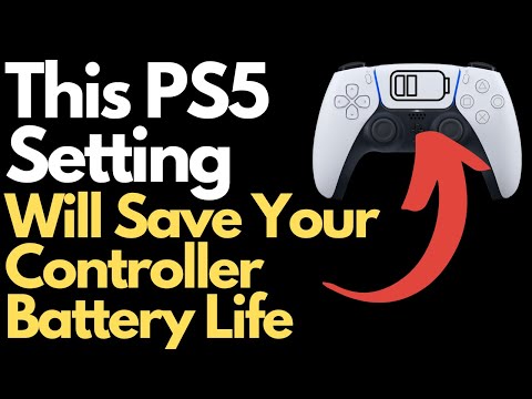 PS5 - Auto Turn Off Controller When Idle to Save Battery