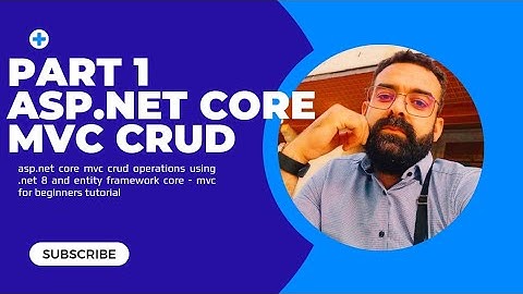 I Built a CRUD App with ASP.NET Core in 60 Minutes Part:1