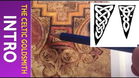How to Draw Celtic Patterns 106 - Triquetra interlace from Book of Kells 1of7