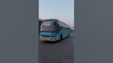 💙MSRTC Nashik To Pune Volvo Bus #volvo #msrtc #stbus
