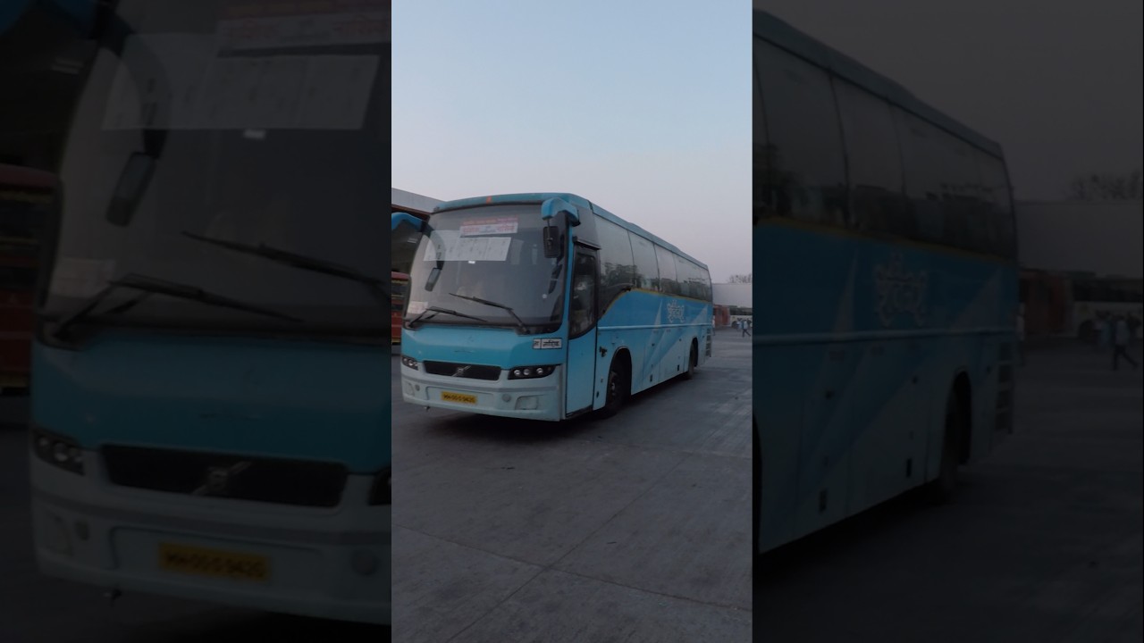 💙MSRTC Nashik To Pune Volvo Bus 