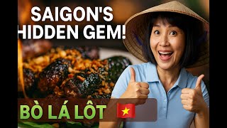 📍 This Tiny Saigon Stall Serves One of the Best Bò Lá Lốt in Vietnam 🇻🇳 (Oct'25)