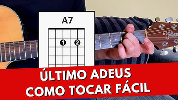 Como Tocar ÚLTIMO ADEUS - Trio Parada Dura (Fácil)