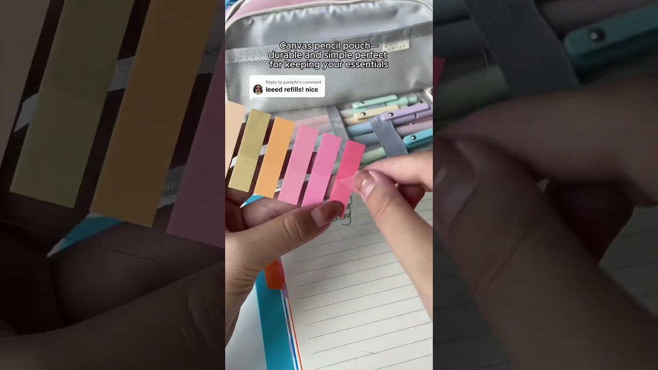 Practical & Stylish Stationery Pouch - Perfect for School! 