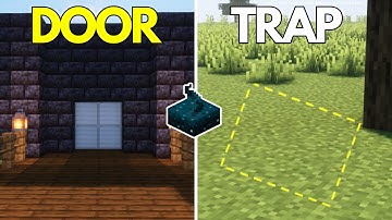 3 Easiest SCULK SENSOR Redstone Builds in Minecraft 1.19!