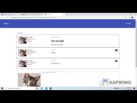 Forum App using pure REACT