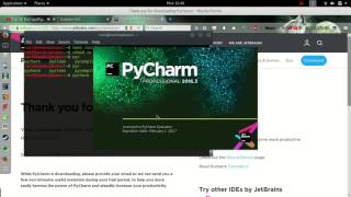install pycharm in kali linux
