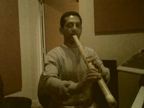 Franklin Diaz Shakuhachi flauta de bambu