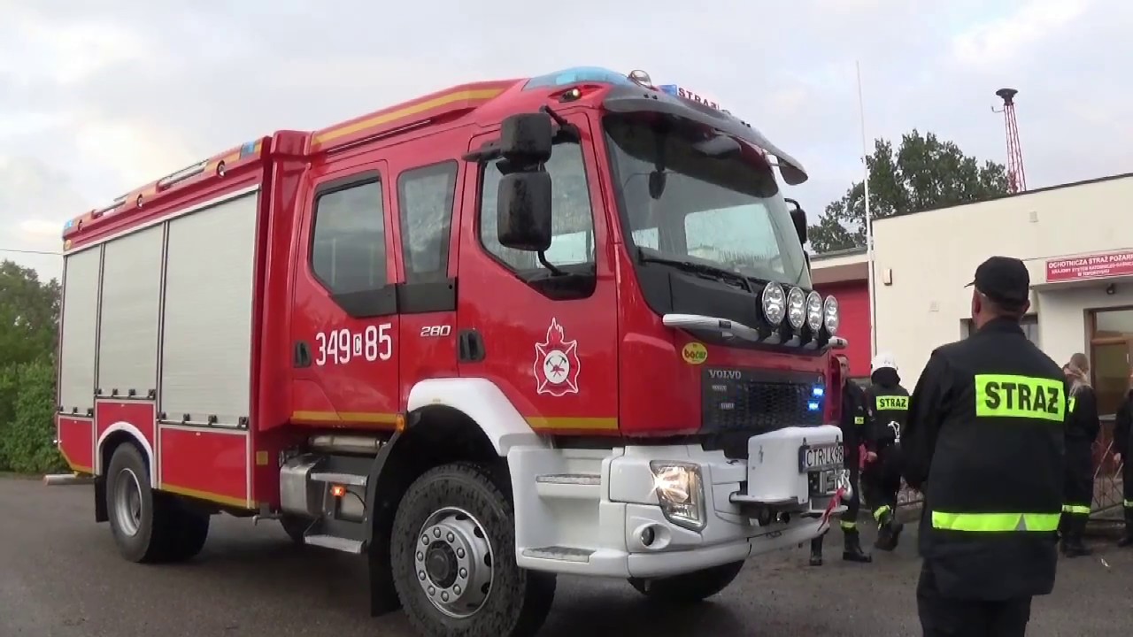 Przyjazd nowego wozu bojowego GBARt 3/16 Volvo FL 280/Bocar – OSP Toporzysko