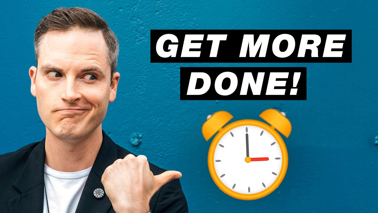 How To Be More Productive In EVERY Area Of Life youtube tips for success