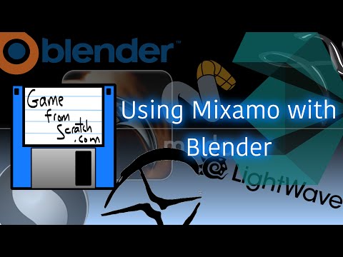 Using Mixamo With Blender