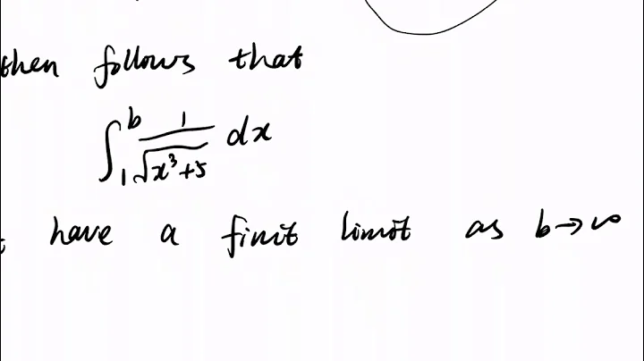 7.7 Comparison of Improper Integrals