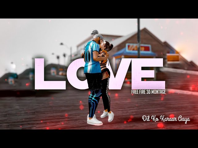 FREE FIRE 3D LOVE STORY ❤️ 3D ANIMATION MONTAGE FREE FIRE MAX 🔥 BEST 3D  ANIMATION ⚡️ How To Make 3D - YouTube
