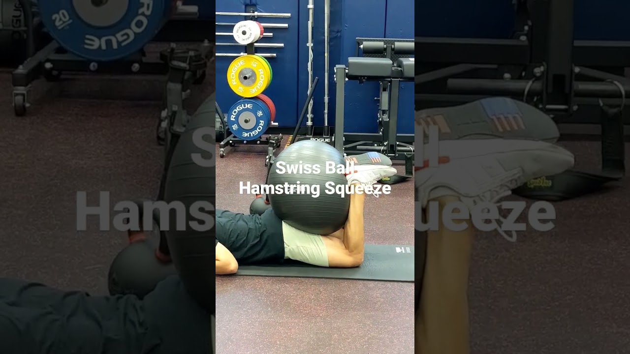 Swiss Ball Hamstring Squeeze YouTube
