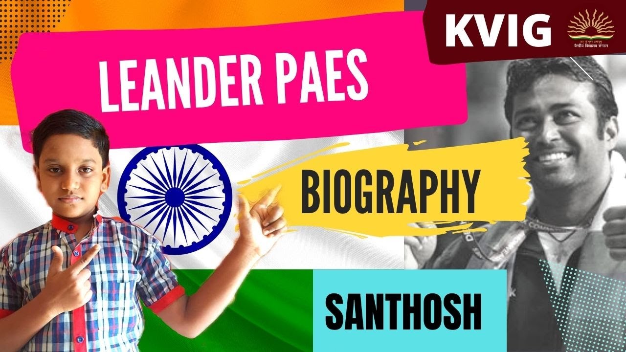 Biography of Leander Paes | Indian Tennis Player| Indian Sports Personality | KVIG