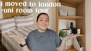 LET&#39;S MOVE TO LONDON + uni room tour