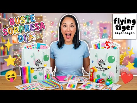 Apro BUSTE SORPRESA di FLYING TIGER!