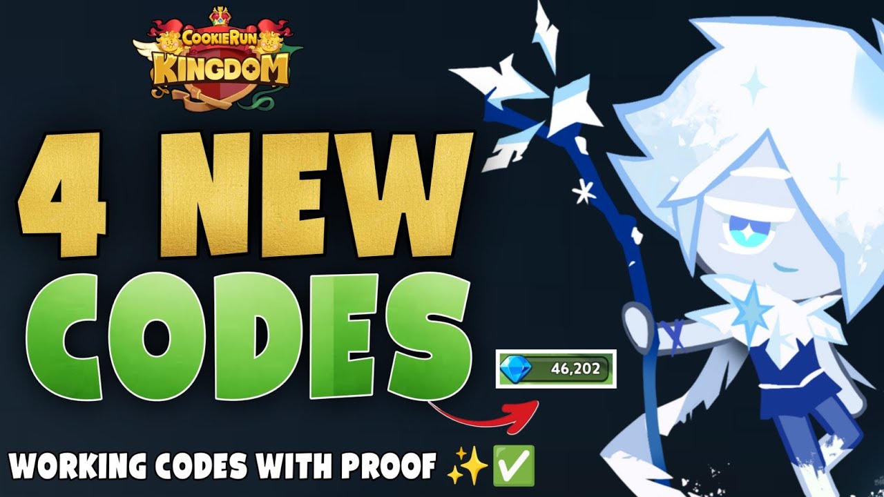 NEW COOKIE RUN KINGDOM CODES COOKIE RUN CODES HOW TO REDEEM CODES