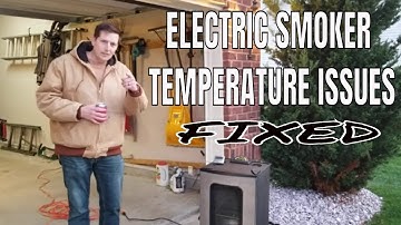 MASTERBUILT ELECTRIC SMOKER ISSUES - OVER TEMP AND UNDER TEMP **FIXED**