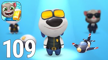 Talking Tom Gold Run Gameplay Walkthrough Part 109 - Deputy Hank (iOS/Android Games)