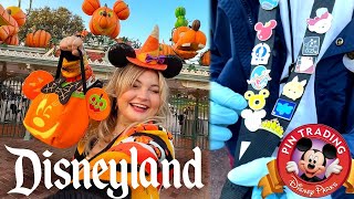 Halloween Time Disneyland Pin Trading, Boards + Trivia!