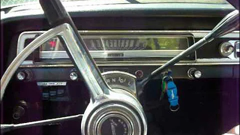 1966 AMC American 440 Rambler Start Up 232cu Inline 6