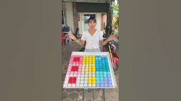 Color Ball Puzzle Games Fun Challenge for Your Brain #satisfying #colorball #colorgame