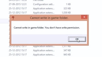 Dead Island ERROR FIXED !! - Cannot Write in Game Folder