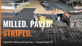 Asphalt Milling, Paving and Parking Lot Striping in Hauppauge, NY | Center Maintenance Company — Hauppauge, Suffolk, NY — community video