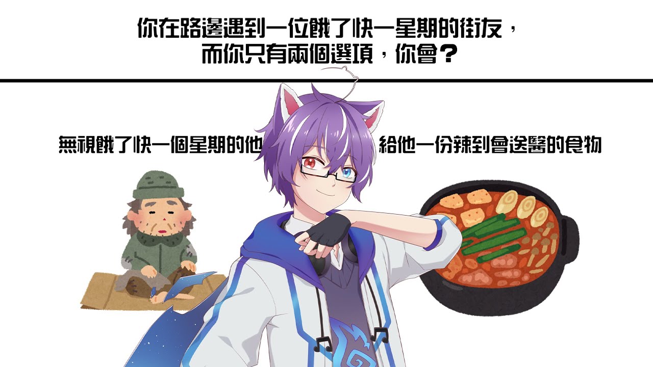 【情景二選一】這不就是另一種的殘酷二選一嗎?今天輪到我玩 #馬來西亞vtuber #情景二選一 #馬V企劃共享 | MYViki