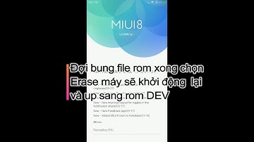 Up rom tiếng Việt Xiaomi Redmi Note 4X không cần unlock bootloader, không cần mở máy