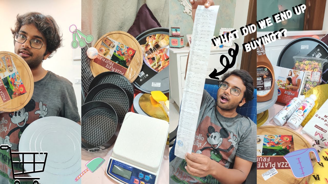 Baking Material Shopping & Unboxing Visit Baker’s Mart in Hyderabad