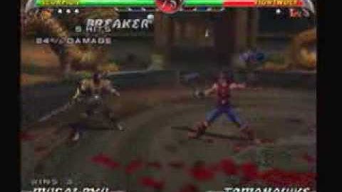 MK Deception runthrough with Scorpion part 1