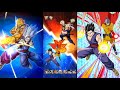 GOAT Of Tanking!!! 55% LL1 Tag Gohan+Gamma 1 Showcase vs Gohan+Goten+Trunks Stage 2! Dokkan Battle