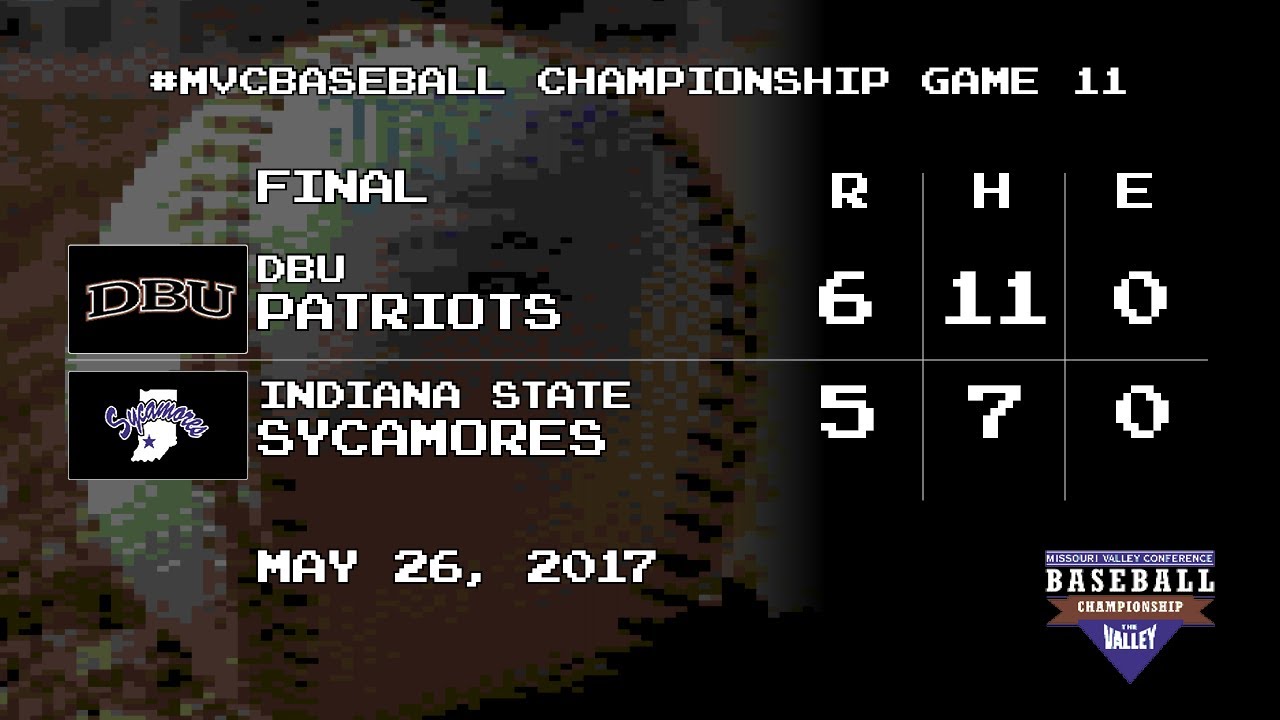  MVCBaseball Highlights DBU Vs Indiana State YouTube