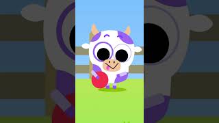 SILLY Ball goes BOING, BOING BOING! @gojellee #gojellee #farminimals #bounce #ball
