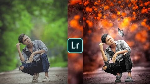 Lightroom new flower effect photo editing tutorial | lightroom background colour change preset
