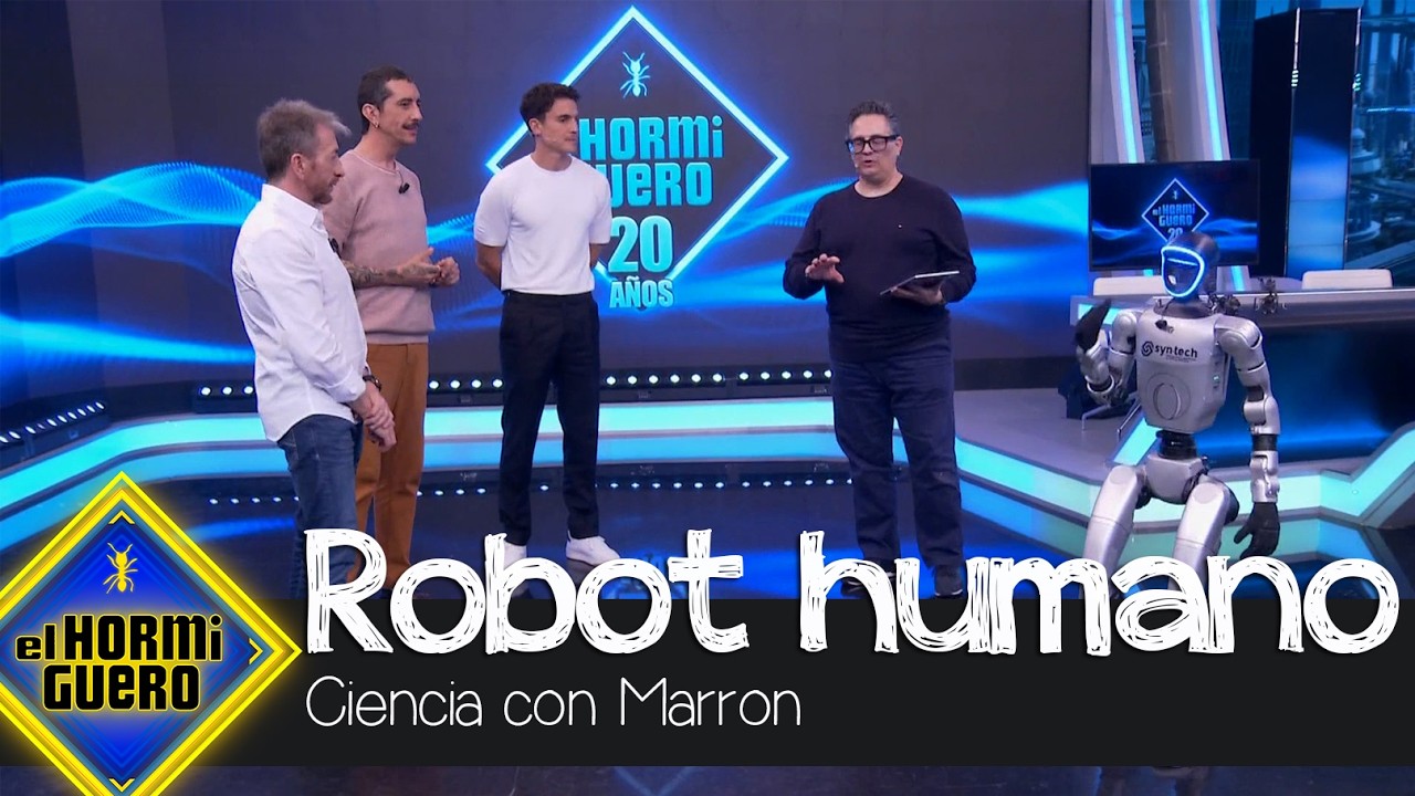 Marron muestra uno de los robots humanoides más avanzados - El Hormiguero