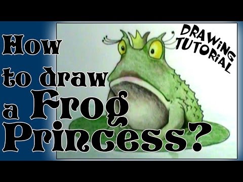 Wideo: Jak Narysować żabę Księżniczkę