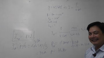 TÍNH DÒNG ĐIỆN ĐỊNH MỨC ĐỂ CHỌN ÁT TO MÁT |Kỹ Thuật Thi Công Cơ Điện MECHANICAL ENGINEERING