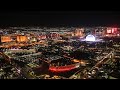 Aerial View of Las Vegas Strip from American Airlines AA1075 Takeoff