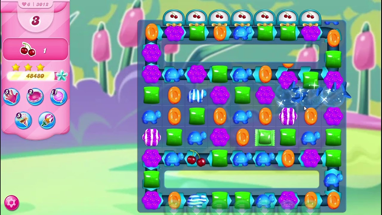 Candy Crush Saga Level 3012 13 Moves Youtube Candy Crush Saga Level 3012 13 Moves Youtube