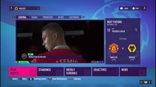 WOLVES LOSE TO MAN UNITED - FIFA 23 CAREER MODE (MANAGER) S2 E12