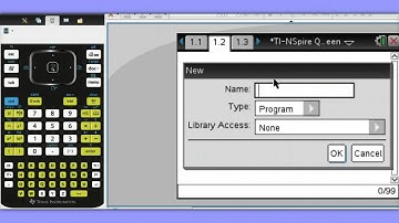 TI-NSpire Quick Tip #35 - Creating a Program