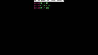 use python as a calculator part 1