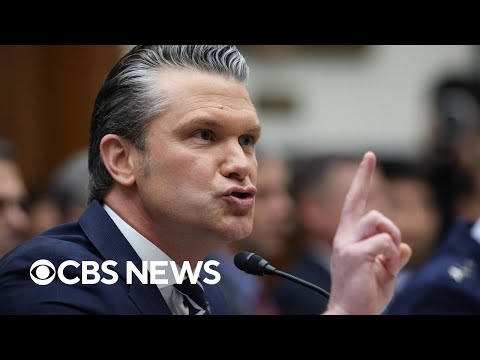Hegseth's Iran testimony on Capitol Hill gets heated