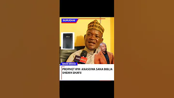 Mchungaji IPM Anasoma Sana Biblia Ndomana Anafanya Vile Kanisani Sheikh Shafii Malyimedia 