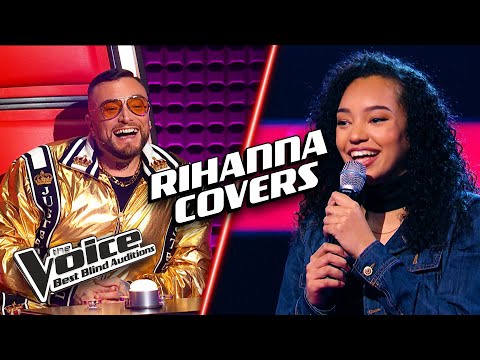 Divine RIHANNA covers | The Voice Best Blind Auditions