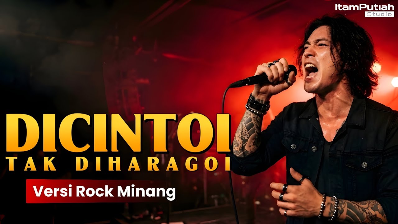 DICINTOI TAK DIHARAGOI – Versi Rock Minang Cover | ItamPutiah Studio
