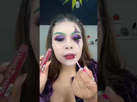 🃏JOKER GIRL MAKEUP 🃏 CLOWN Makeup 👻 Maquillaje para HALLOWEEN 🎃 JOKER SUICIDE